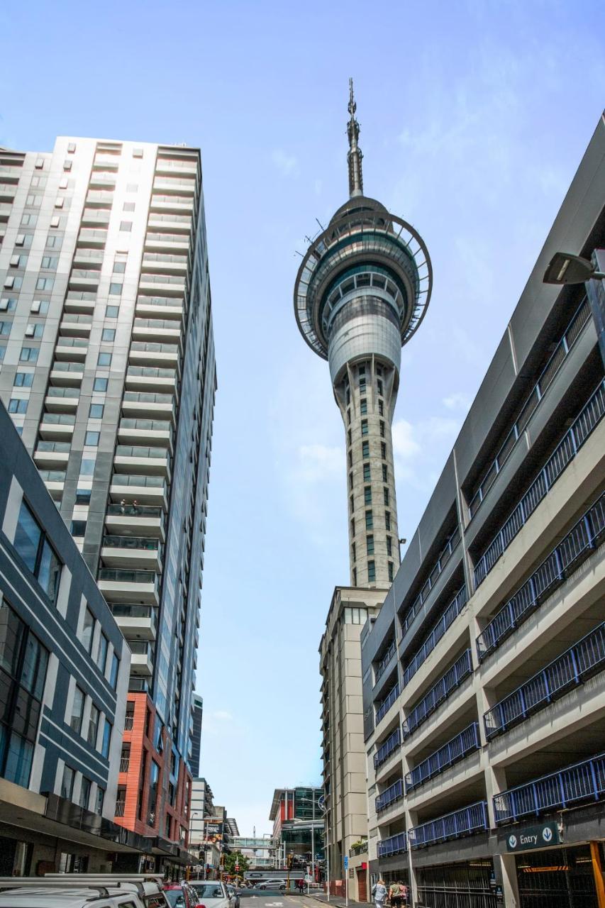 אוקלנד Sky Tower On Your Doorstep! Modern Two Bedroom מראה חיצוני תמונה